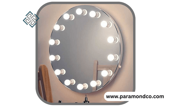 آینه آرایشی لامپی
